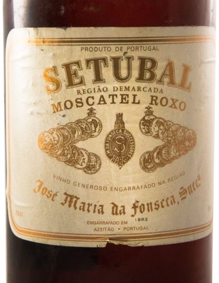 Moscatel Roxo de Setúbal José Maria da Fonseca 20 anos (engarrafado em 1982)