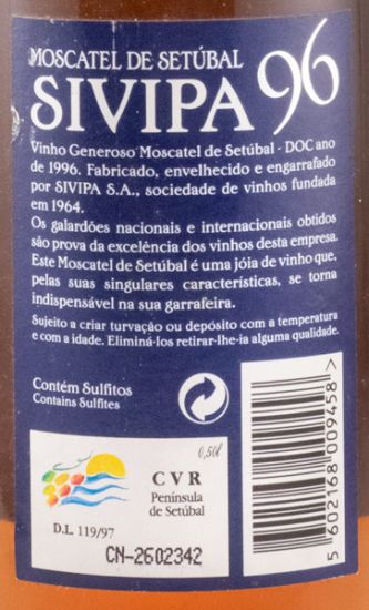 1996 Moscatel de Setúbal Sociedade Vinícola de Palmela