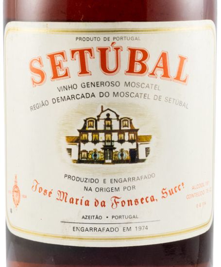 Moscatel de Setúbal José Maria da Fonseca 6 years (bottled in 1974)