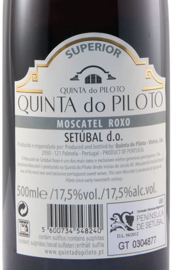 2014 Moscatel Roxo de Setúbal Quinta do Piloto Superior 50cl