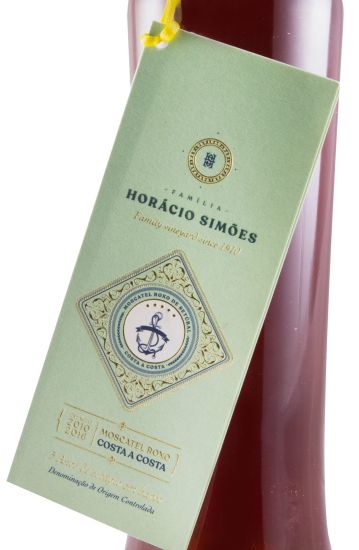 Conjunto Moscatel Roxo de Setúbal Horácio Simões Costa a Costa e Testemunho 2x50cl
