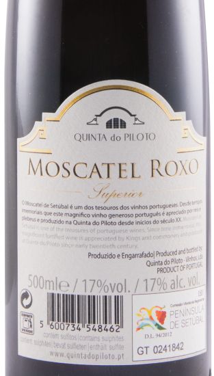 Moscatel Roxo de Setúbal Quinta do Piloto Superior 10 anos