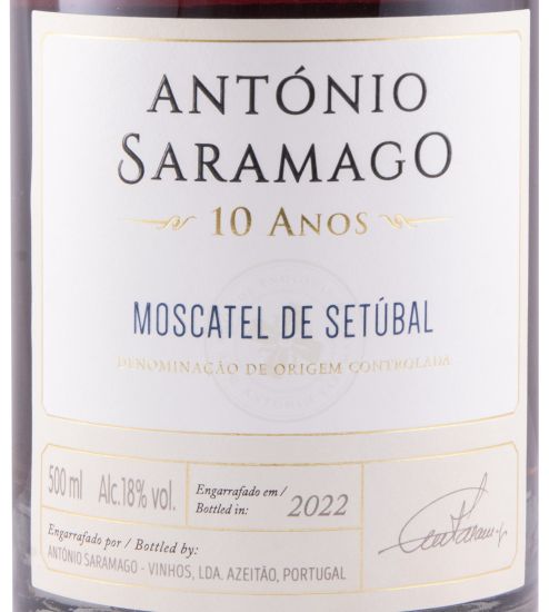 Moscatel de Setúbal António Saramago 10 anos 50cl