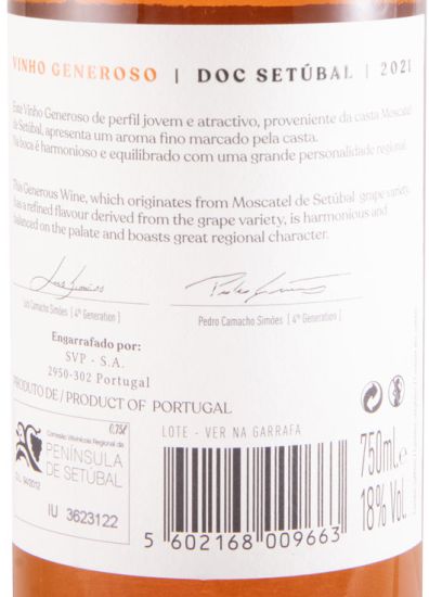 2021 Moscatel de Setúbal Horácio Simões