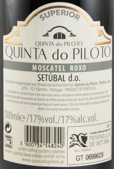 2017 Moscatel Roxo de Setúbal Quinta do Piloto Superior 50cl
