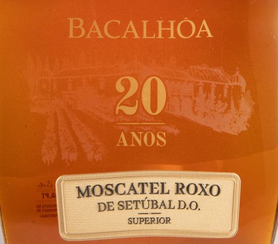 2003 Moscatel Roxo de Setúbal Bacalhôa 20 years Superior 50cl