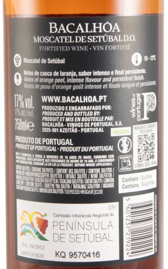 2022 Moscatel de Setúbal Bacalhôa