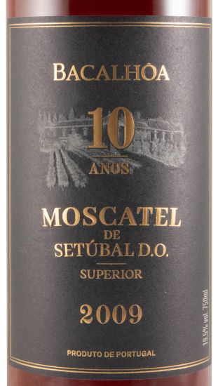 2009 Moscatel de Setúbal Bacalhôa Superior 10 years