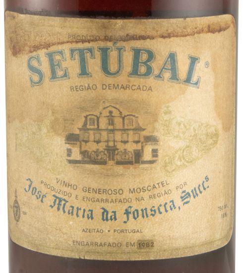 1982 Moscatel de Setúbal José Maria da Fonseca 25 anos (engarrafado em 1982)