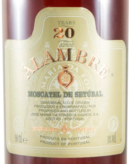 Moscatel de Setúbal José Maria da Fonseca Alambre 20 years (former bottle) 50cl