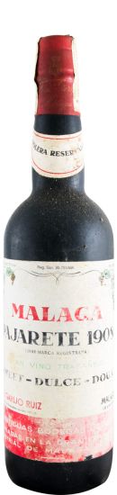 Malaga Pajarete 1908 Solera Reserva Jose Garijo Ruiz