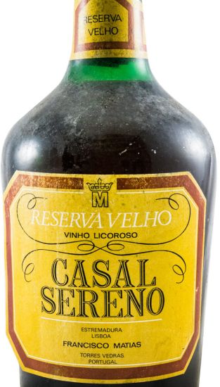 Liqueur Wine Casal Sereno Reserva Velho