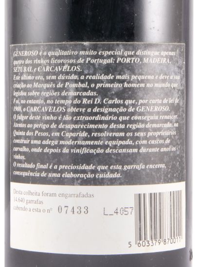 1987 Carcavelos Casa Manoel Boullosa Quinta dos Pesos