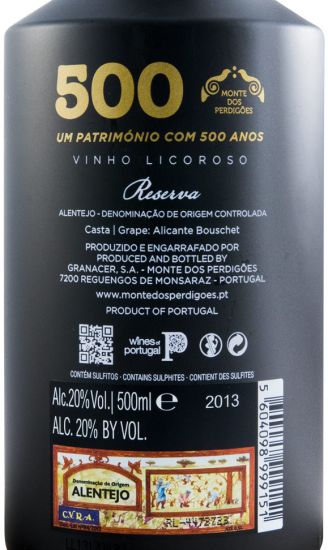 Liqueur Wine Monte dos Perdigões 500 Reserva 50cl