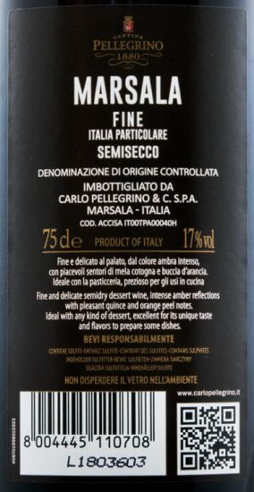 Marsala Fine Cantine Pellegrino