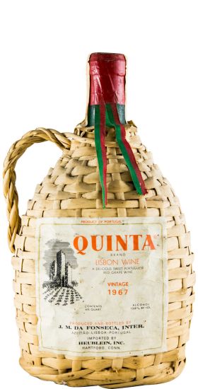 1967 Moscatel de Setúbal José Maria da Fonseca (garrafa empalhada)