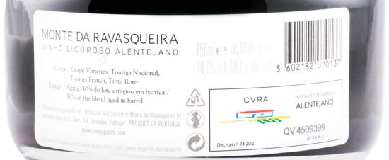 2015 Licoroso Monte da Ravasqueira