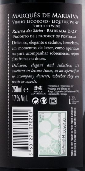 Liqueur Wine Marquês de Marialva Reserva dos Sócios