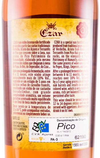 2011 Licoroso Czar Private Reserve