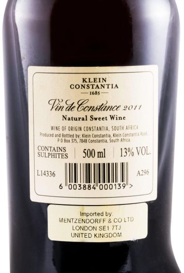 2011 Klein Constantia Vin de Constance branco 50cl