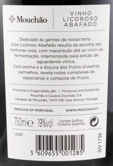 2020 Liqueur Wine Mouchão Abafado