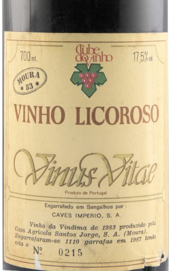 1983 Licoroso Vinus Vitae Moura