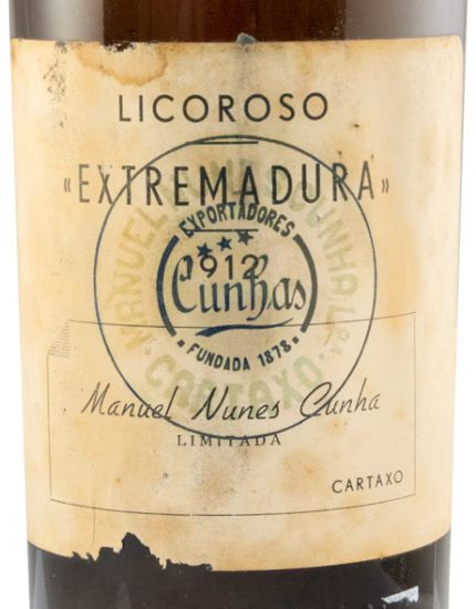 1912 Liqueur Wine Cunhas Extremadura