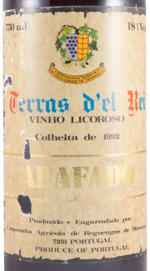 1992 Licoroso Terras d'el Rei Abafado