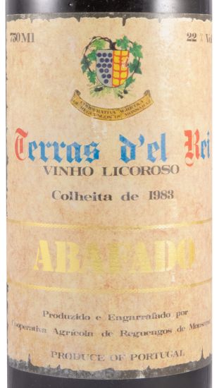 1983 Liqueur Wine Terras d'el Rei Abafado