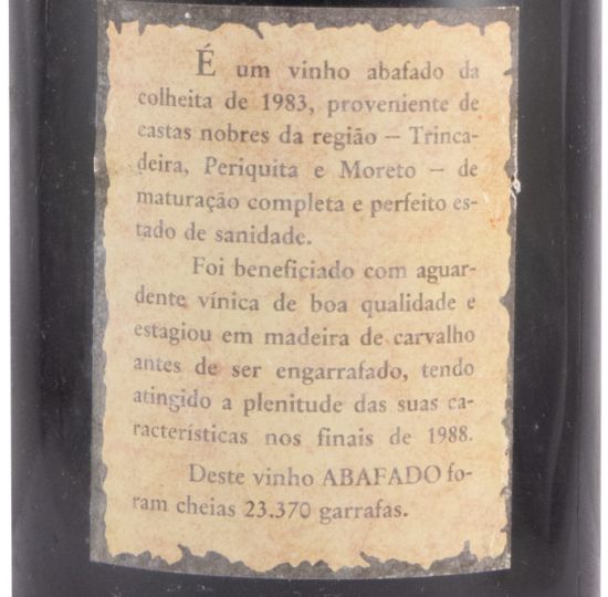 1983 Liqueur Wine Terras d'el Rei Abafado