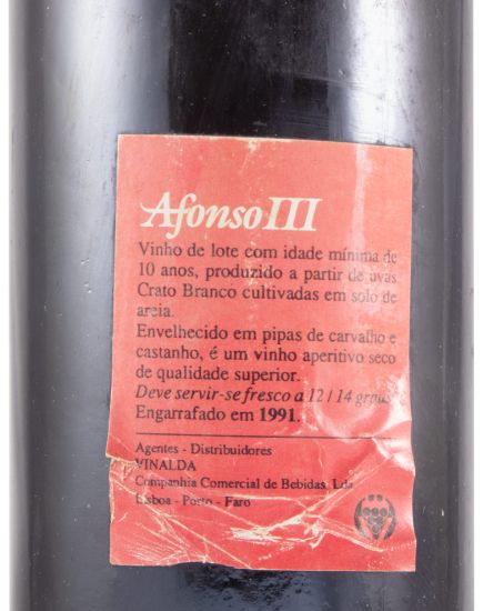 Aperitivo Afonso III Seco Especial (engarrafado em 1991) 75cl