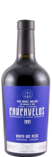 1991 Carcavelos Howard's Folly Casa Manoel Boullosa Quinta dos Pesos 50cl