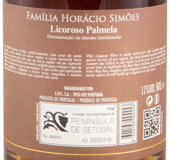 2015 Liqueur Wine Horácio Simões Castelão 50cl