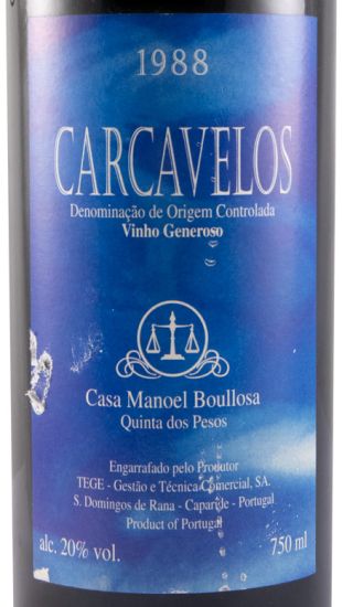 1988 Carcavelos Casa Manoel Boullosa Quinta dos Pesos