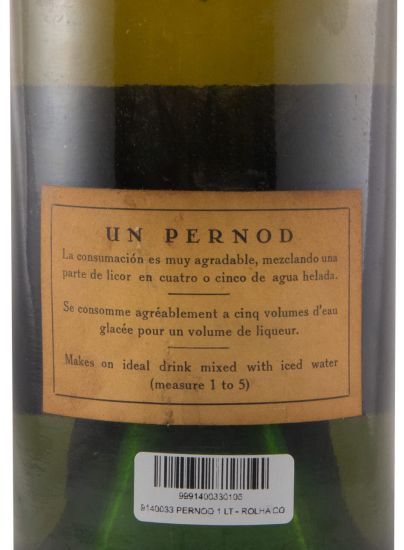Pernod (cork stopper) 1L