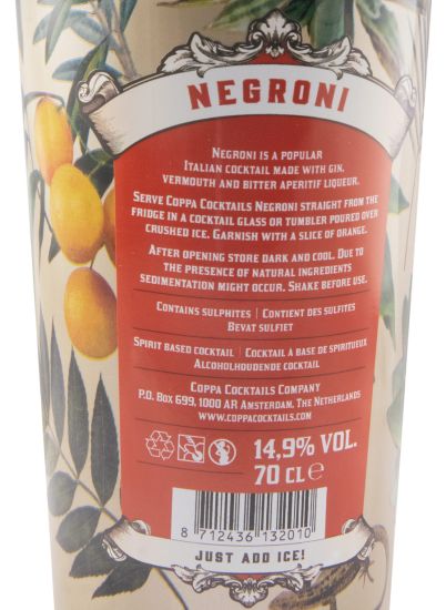 Coppa Cocktails Negroni