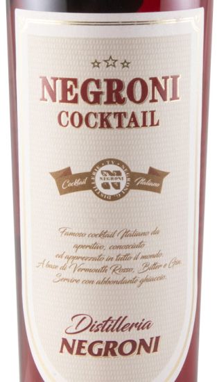 Negroni Cocktail 50cl