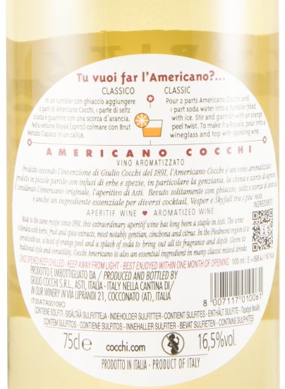 Aperitivo Cocchi Americano 75cl