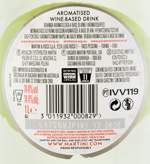 Martini Bianco 1L