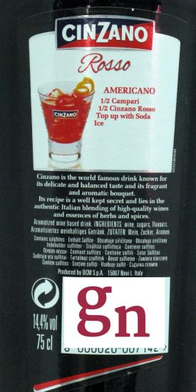 Cinzano Rosso