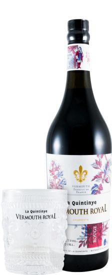La Quintinye Vermouth Royal Rouge c/Copo