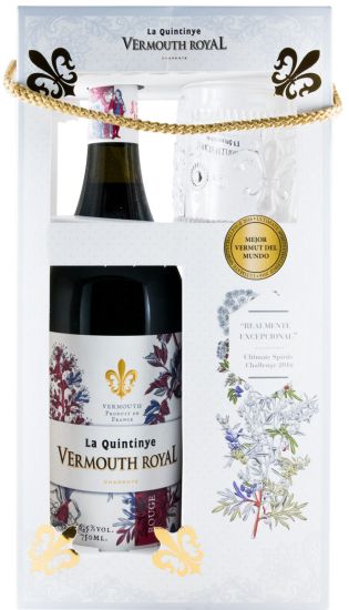 La Quintinye Vermouth Royal Rouge c/Copo