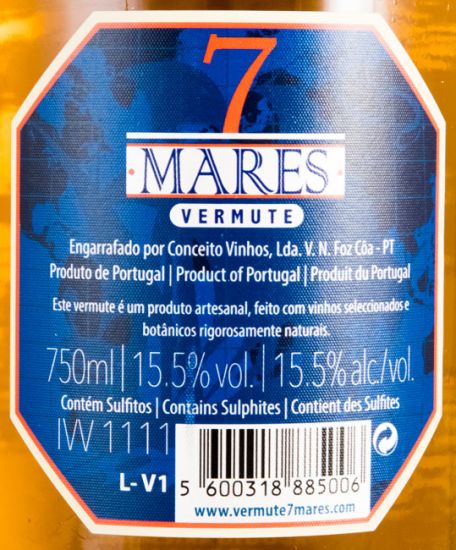 Vermute 7 Mares branco