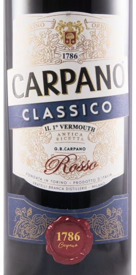 Vermute Carpano Classico Rosso