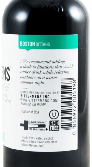 Bittermens Boston Bittahs 14,6cl