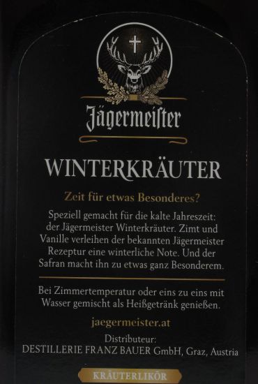 Jägermeister Winterkrauter