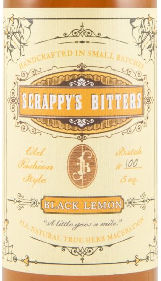 Bitter Scrappy's Black Lemon 14,7cl