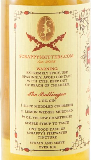 Bitter Scrappy's Fire Tincture 14,7cl