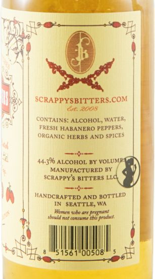 Bitter Scrappy's Fire Tincture 14,7cl