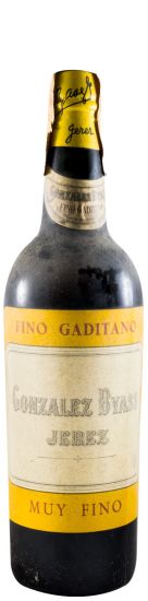 Jerez Fino Gaditano Gonzalez Byass